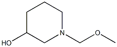 3-Piperidinol,1-(methoxymethyl)-(9CI) Struktur