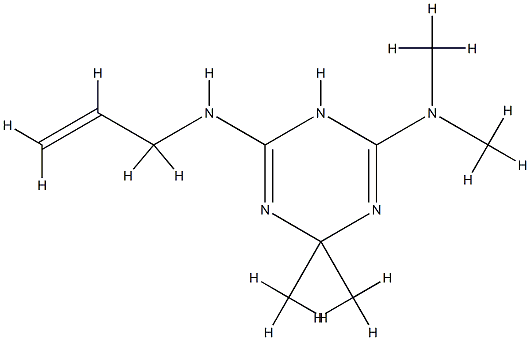 1,3,5-Triazine-2,4-diamine,1,6-dihydro-N,N,6,6-tetramethyl-N-2-propenyl-(9CI)|