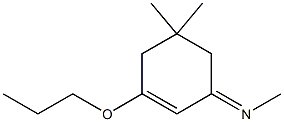 Methanamine, N-(5,5-dimethyl-3-propoxy-2-cyclohexen-1-ylidene)-, [N(Z)]- (9CI),792903-35-6,结构式