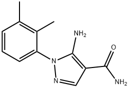 5-氨基-1-(2,3-二甲基苯基)-1H-吡唑-4-甲酰胺,792953-06-1,结构式