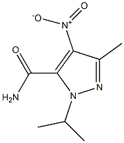 1H-Pyrazole-5-carboxamide,3-methyl-1-(1-methylethyl)-4-nitro-(9CI),792969-86-9,结构式