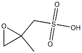 Oxiranemethanesulfonicacid,2-methyl-(9CI) Structure