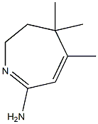 2H-Azepin-7-amine,3,4-dihydro-4,4,5-trimethyl-(9CI) Struktur