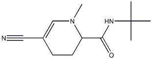 2-Pyridinecarboxamide,5-cyano-N-(1,1-dimethylethyl)-1,2,3,4-tetrahydro-1-methyl-(9CI) 结构式