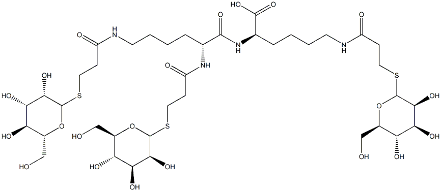 trimannosyldilysine,79390-81-1,结构式
