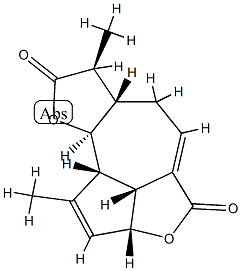 (2aR)-6,6aα,7,9aβ,9bα,9cα-Hexahydro-1,7α-dimethyl-4H-azuleno[1,8-bc:4,5-b']difuran-4,8(2aH)-dione|