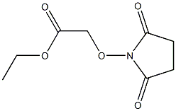 ethyl N-succinimidoxyacetate 结构式