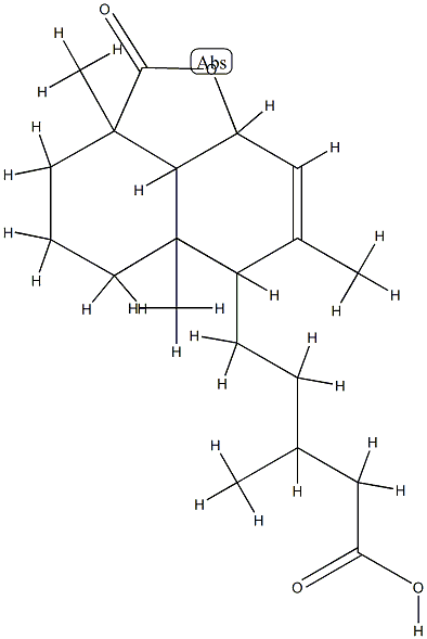 2a,3,4,5,5a,6,8a,8b-Octahydro-β,2a,5a,7-tetramethyl-2-oxo-2H-naphtho[1,8-bc]furan-6-pentanoic acid|