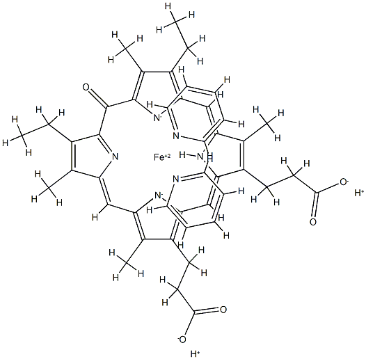 hydroxymesoheme Struktur