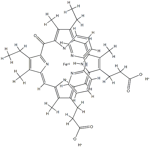 hydroxymesoheme Structure