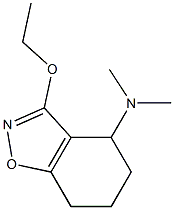 1,2-Benzisoxazol-4-amine,3-ethoxy-4,5,6,7-tetrahydro-N,N-dimethyl-(9CI),794449-87-9,结构式