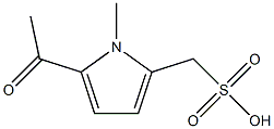 1H-Pyrrole-2-methanesulfonicacid,5-acetyl-1-methyl-(9CI) Struktur