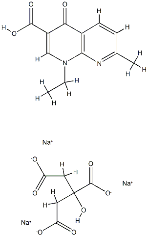 citrated nalidixic acid 结构式