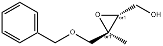 Oxiranemethanol,3-methyl-3-[(phenylmethoxy)methyl]-,(2R,3R)-rel-(9CI) Structure