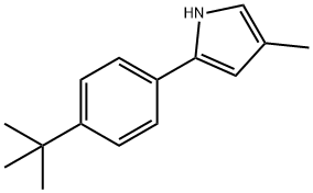 2-(4-叔丁基苯基)-4-甲基-1H-吡咯, 795274-75-8, 结构式