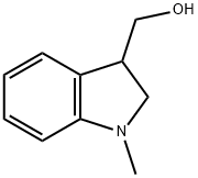 1H-Indole-3-methanol,2,3-dihydro-1-methyl-(9CI) 化学構造式