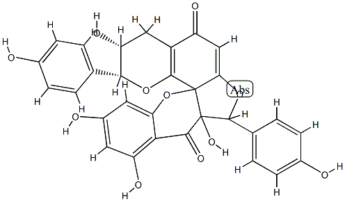 瑞香酚 结构式