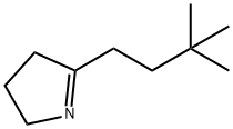 2H-Pyrrole,5-(3,3-dimethylbutyl)-3,4-dihydro-(9CI) Structure