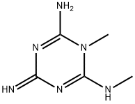 1,3,5-Triazine-2,4-diamine,1,6-dihydro-6-imino-N2,1-dimethyl-(9CI) Struktur