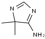 4H-Imidazol-5-amine,4,4-dimethyl-(9CI) Struktur