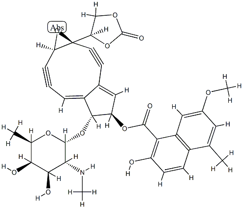 Neocarzinostatin chromophore A Structure