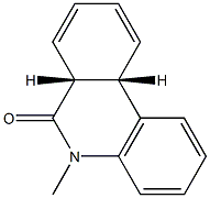 6(5H)-Phenanthridinone,6a,10a-dihydro-5-methyl-,(6aR,10aS)-rel-(9CI) Struktur
