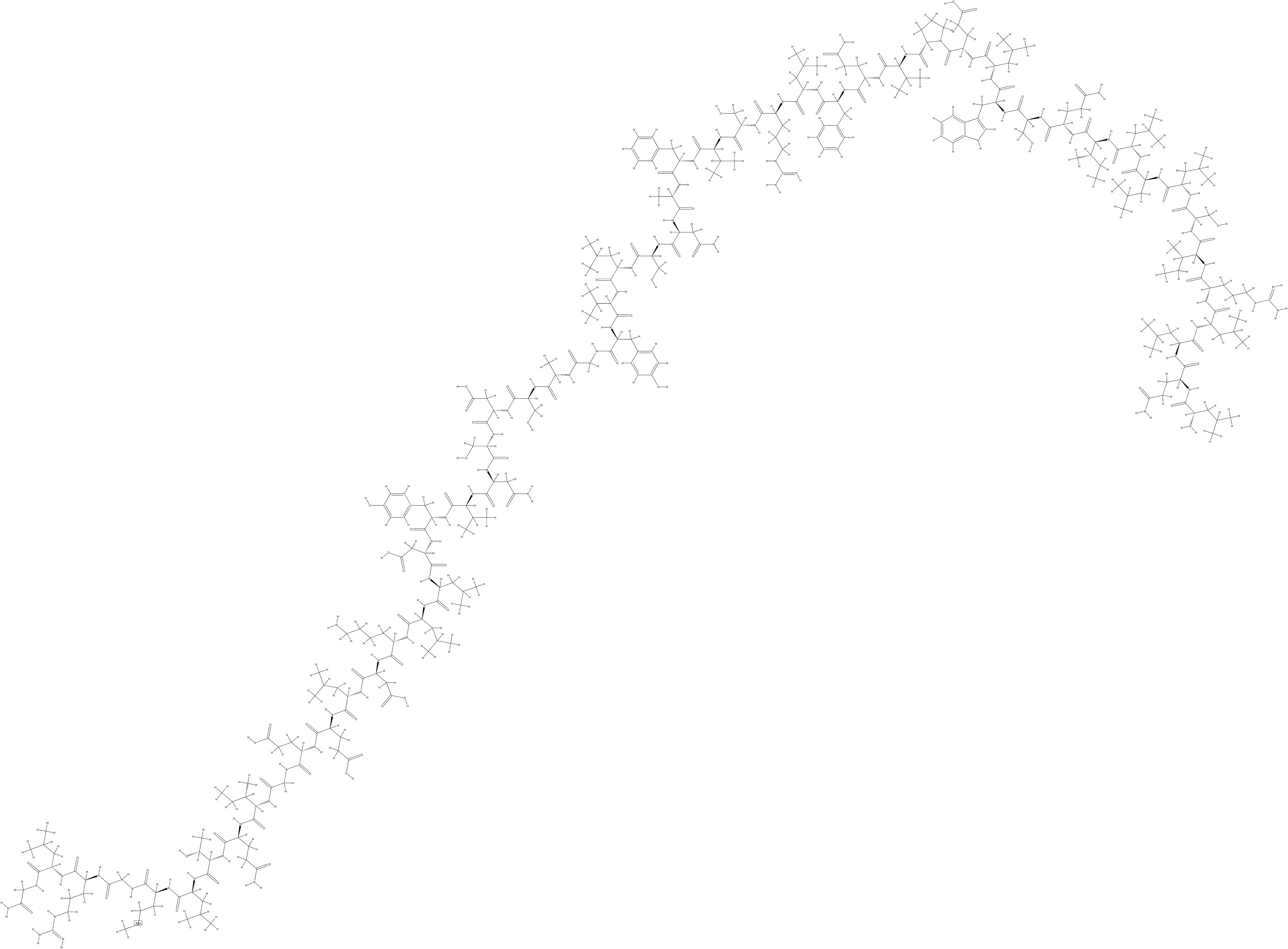 somatotropin (73-128) glycinamide Structure