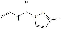 1H-Pyrazole-1-carboxamide,N-ethenyl-3-methyl-(9CI) Structure