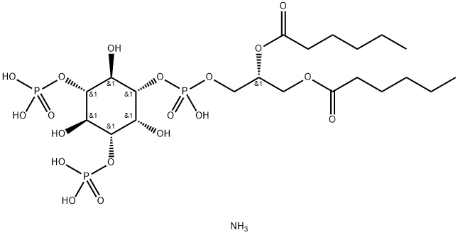 1,2-dihexanoyl-sn-glycero-3-phospho-(1'-Myo-inositol-3',5'-bisphosphate) (aMMoniuM salt)|1,2-DIHEXANOYL-SN-GLYCERO-3-PHOSPHO-(1'-MYO-INOSITOL-3',5'-BISPHOSPHATE) (AMMONIUM SALT);06:0 PI(3;5)P2