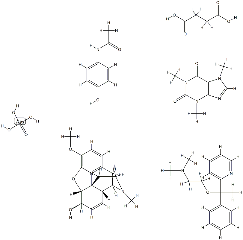 Syndol 化学構造式