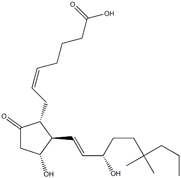 18,18,20-trimethylprostaglandin E2 Structure