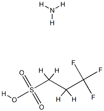 Poly(difluoromethylene), .alpha.-fluoro-.omega.-(2-sulfoethyl)-, ammonium salt Structure