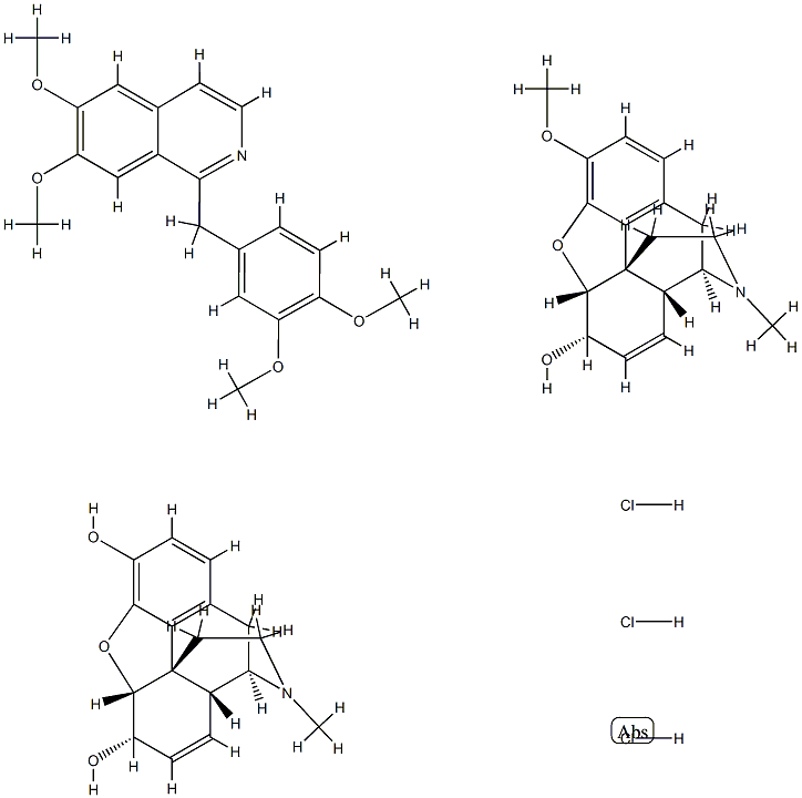 阿片全碱,8002-76-4,结构式