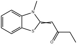 2-Butanone,1-(3-methyl-2(3H)-benzothiazolylidene)-(4CI)|