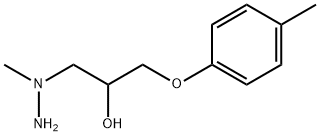 2-Propanol,1-(1-methylhydrazino)-3-(4-methylphenoxy)-(9CI) 结构式