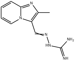 Guanidine,[[(2-methylimidazo[1,2-a]pyridin-3-yl)methylene]amino]-(8CI) 结构式