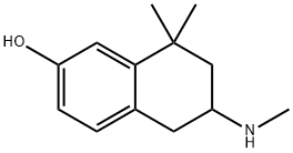 2-Naphthol,5,6,7,8-tetrahydro-8,8-dimethyl-6-(methylamino)-(8CI)|