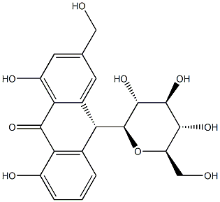 芦荟素,8015-61-0,结构式