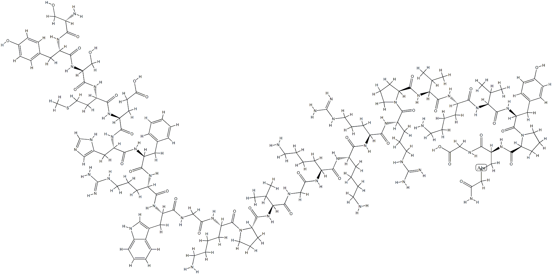 ACTH (1-26), Cys-carboxamidomethyl(25)-|