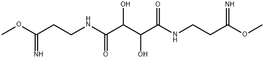 dimethyl-3,8-diaza-4,7-dioxo-5,6-dihydroxydecanbis(imidate)|