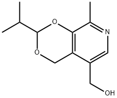 4H-m-Dioxino[4,5-c]pyridine-5-methanol,2-isopropyl-8-methyl-(8CI) Struktur
