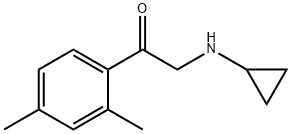 Acetophenone, 2-(cyclopropylamino)-2,4-dimethyl- (8CI)|