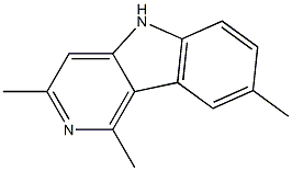 5H-Pyrido[4,3-b]indole,1,3,8-trimethyl-(8CI),801989-45-7,结构式