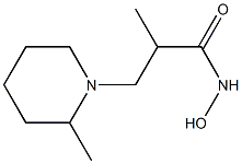 1-Piperidinepropionohydroxamicacid,alpha,2-dimethyl-(8CI) 化学構造式