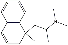 1-Naphthaleneethylamine,1,2-dihydro-N,N,alpha,1-tetramethyl-(8CI) Structure