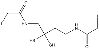 N,N-bis(alpha-iodoacetyl)-2,2'-dithiobis(ethylamine),80214-56-8,结构式