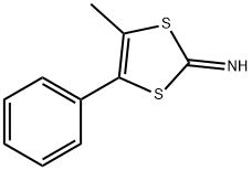 Imidocarbonic acid, dithio-, cyclic methylphenylvinylene ester (8CI) Structure