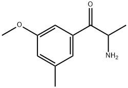 Propiophenone,  2-amino-3-methoxy-5-methyl-  (8CI) 结构式