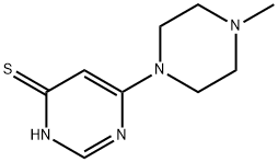 4-Pyrimidinethiol,6-(4-methyl-1-piperazinyl)-(8CI)|