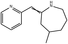 1H-Azepine,hexahydro-4-methyl-2-(2-pyridylmethylene)-(8CI) Structure
